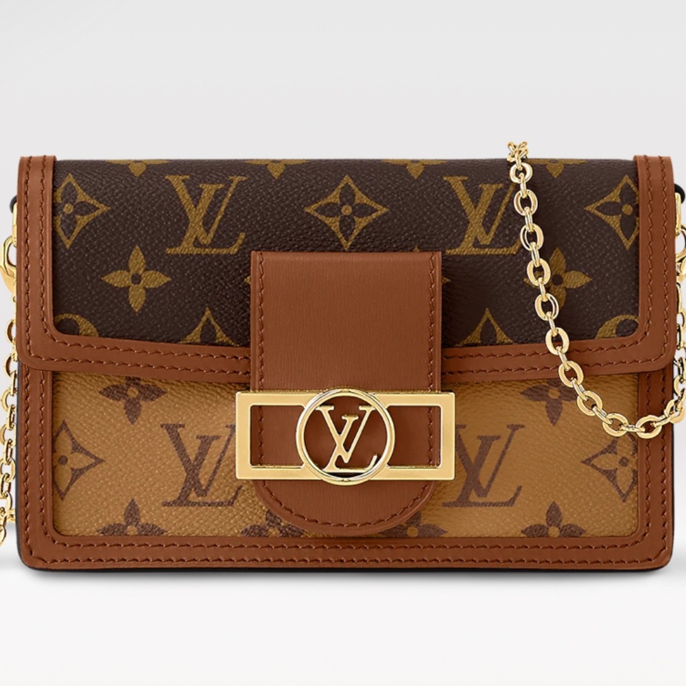 Louis Vuitton Dauphine Wallet on chain